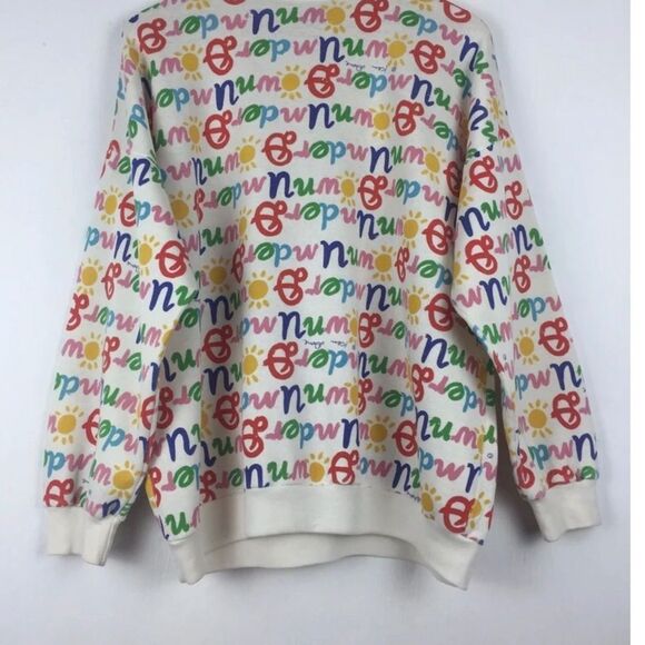 VINTAGE 90s KEN DONE UNISEX SWEATER SIZE M - Picture 4 of 15